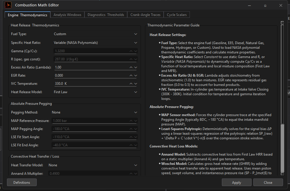 Combustion Math Editor